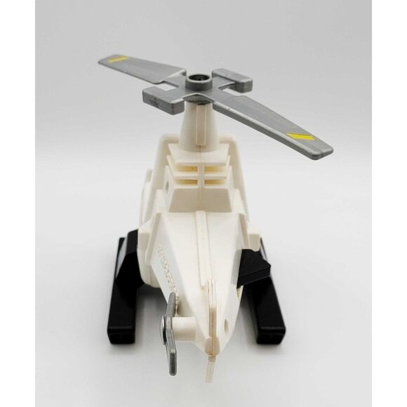 Vintage 1981, Fisher Price Husky Helicopter Police Car & Motorcycle/ 1 Cop - Picture 10 of 15